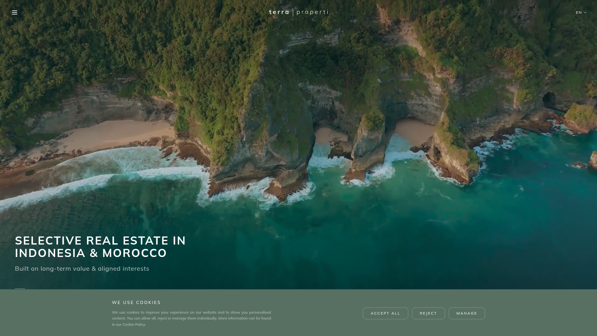 Terra Properti website